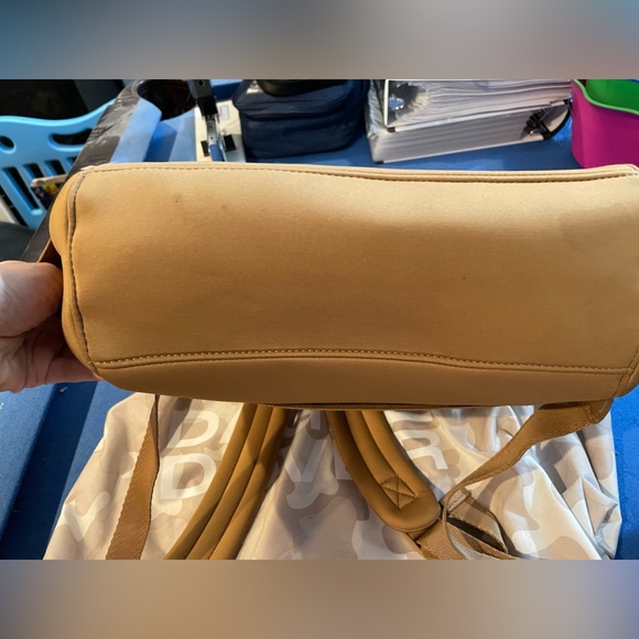 Dagne Dover Indi Diaper Backpack Medium in Camel - Picture 2 of 16